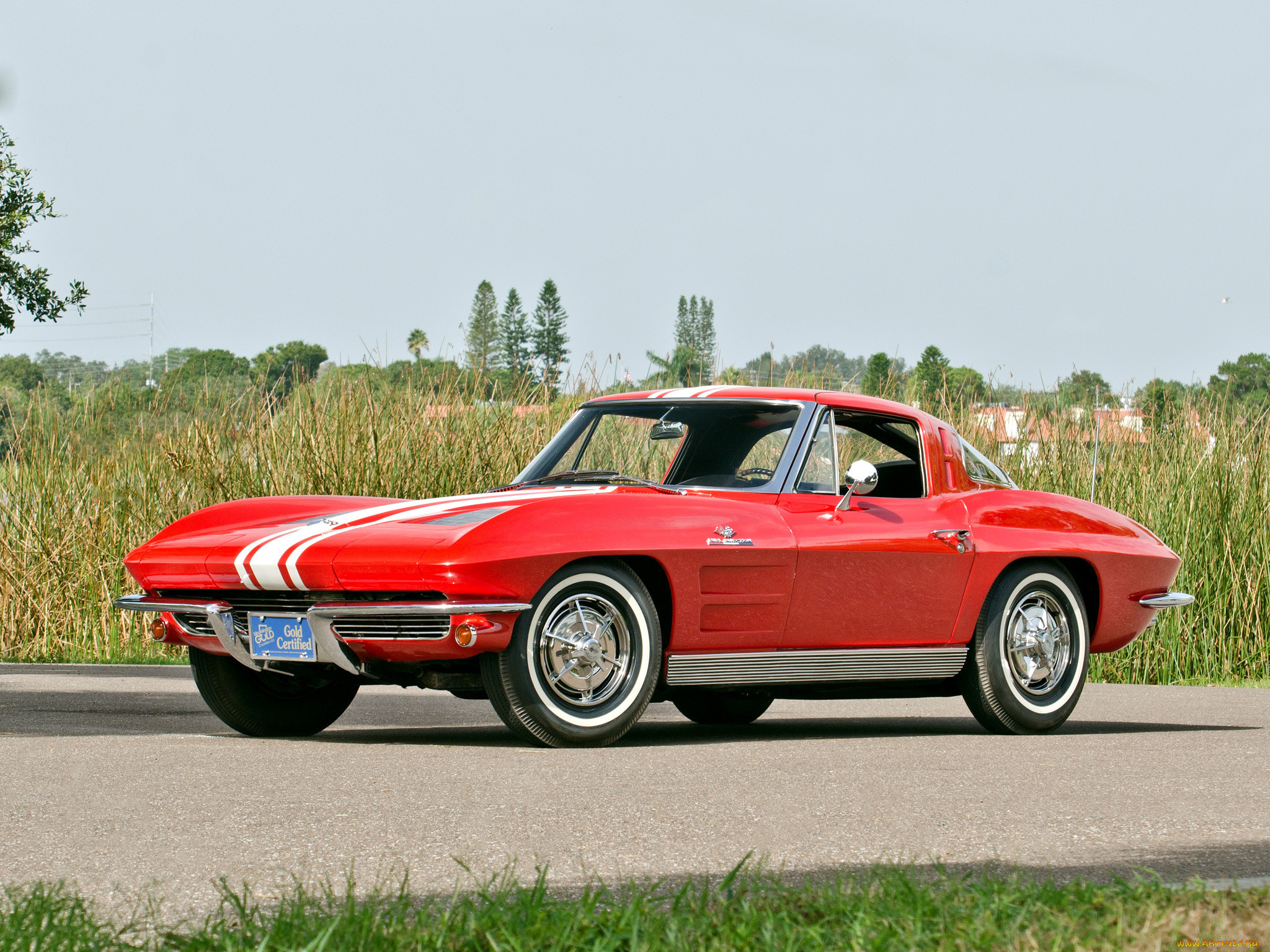 corvette sting ray z06 1963, , corvette, 1963, red, z06, sting, ray